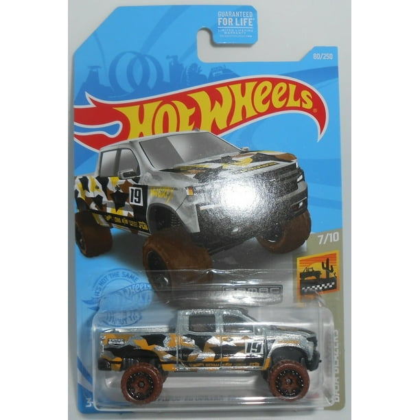 HA8 Silver Kmart Only 2019 Hot Wheels /'19 Silverado Trail Boss #83